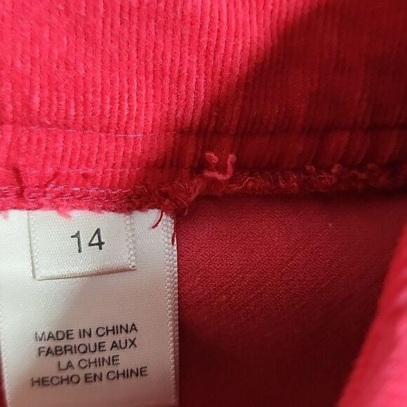 Pink Corduroy A~Line Skirt - Picture 6 of 7